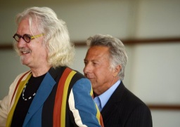 Dustin Hoffman incluso presentó a Billy Connolly uno de los actores de su film "Quartet"